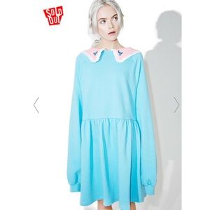 RARE Lazy Oaf X Disney Cinderella Sweater Dress